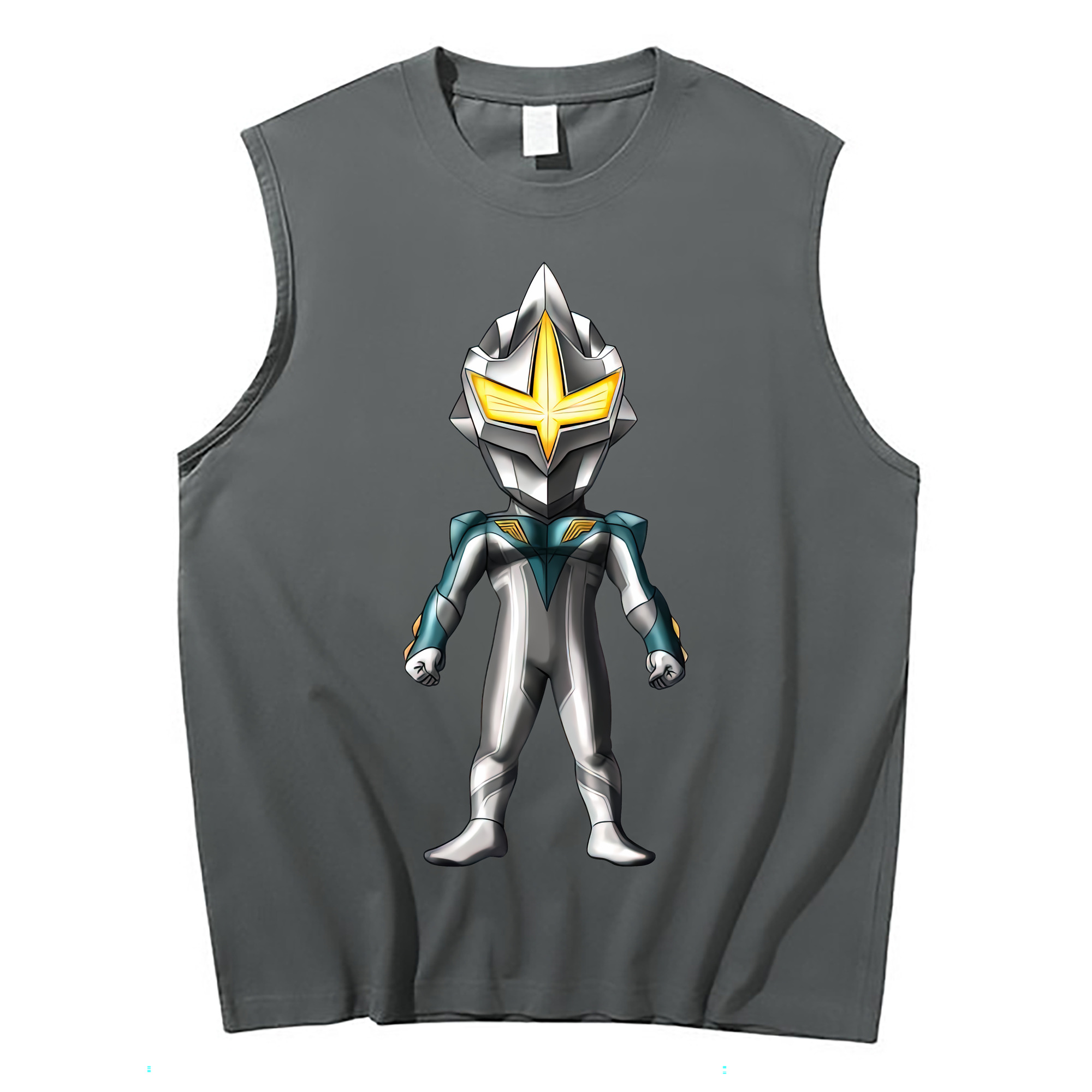 （画像用） ウルトラマン Ultraman コットン100％タンクトップ（フロントプリント）